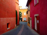Roussillon - okrová vesnice