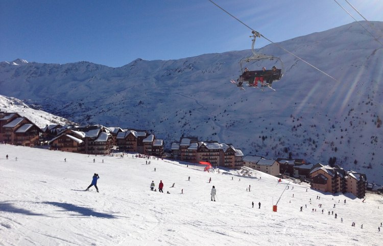 lyžování ve Francii